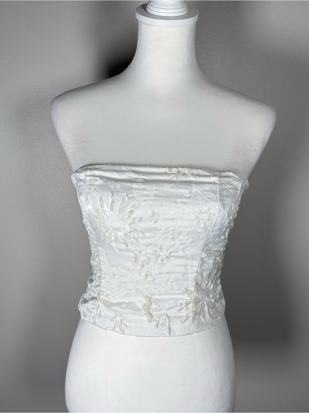 Reformation White Tube Top